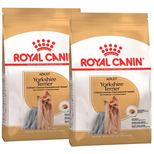 фотография ROYAL CANIN YORKSHIRE TERRIER ADULT для взрослых собак йоркширский терьер (3 + 3 кг), купить за 5651р