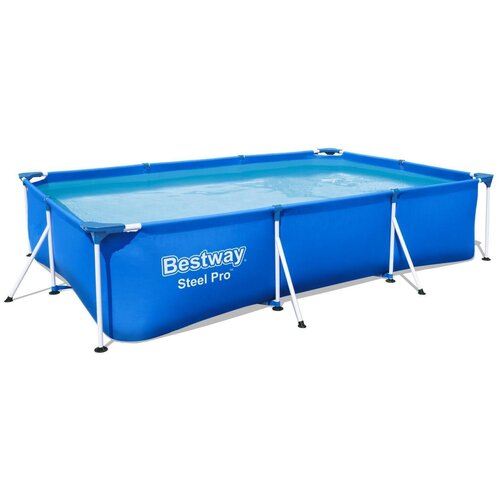 фотография Каркасный бассейн, Bestway, Steel Pro 300х201х66см, 3300л, фильтр-насос 1249л/ч в комплекте, купить за 24148р