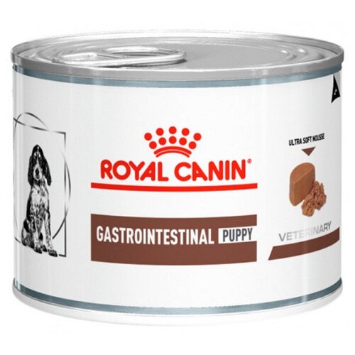 фотография Влажный корм для щенков Royal Canin Gastro Intestinal, при болезнях ЖКТ 1 уп. х 1 шт. х 195 г, купить за 419р