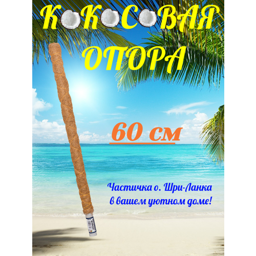 Кокосовая опора 60см фото