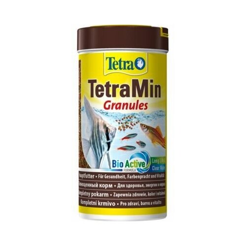 Tetra TetraMin Granules корм для всех видов рыб в гранулах, 15 г фото