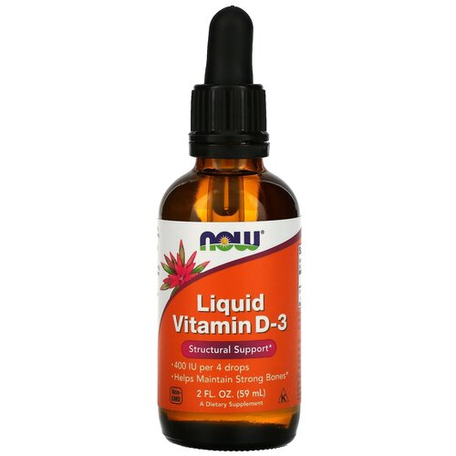 Liquid Vitamin D-3 фл., 400 МЕ, 59 мл, 270 г фото