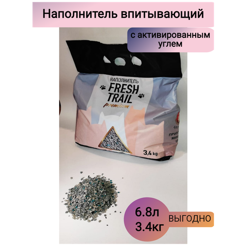 FRESH TRAIL PREMIUM наполнитель для кошачьего туалета (аналог Fresh Step) фото