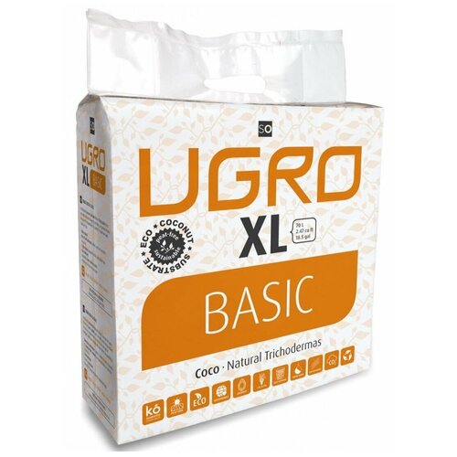 Кокосовый субстрат UGro XL Basic 70л (не требует промывки) фото