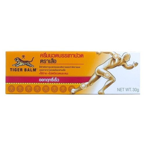 Тайский бальзам Тигровый для быстрого снятия мышечной боли Tiger Balm Muscle Rub, 30 гр. фото