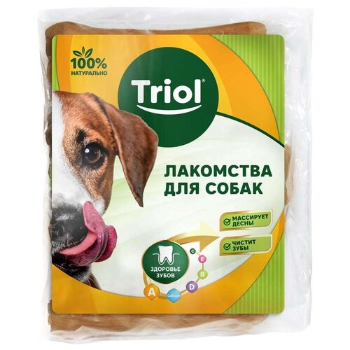 Лакомство для собак Triol Кость из жил 10 см, 300 г фото