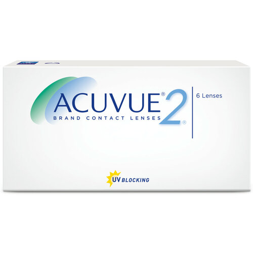 Контактные линзы ACUVUE 2, 6 шт., R 8,7, D -3,5, 1 уп. фото