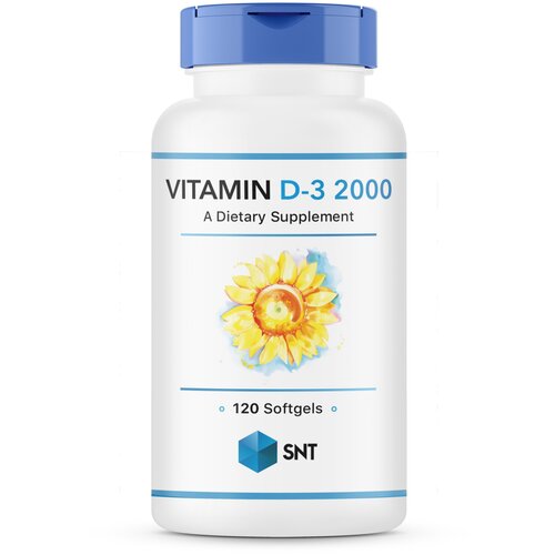 фотография SNT Vitamin D-3 2000 120 капс, купить за 1350р