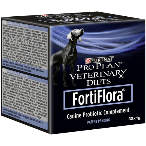 Пищевая добавка для собак PRO PLAN VETERINARY DIETS FortiFlora для поддержания баланса микрофлоры, 1г х 30 шт. фото