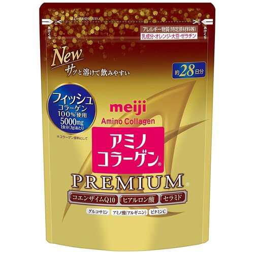 фотография Коллаген Meiji Amino Premium Япония на 28 дней. Премиум. Оригинал., купить за 4399р