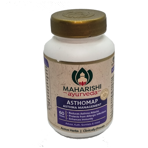 фотография Таблетки Maharishi Ayurveda Asthomap, 60 г, 60 мл, 60 шт., купить за 513р