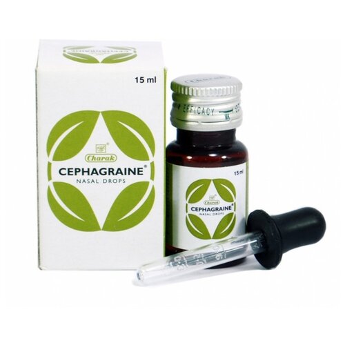 Капли Charak Cephagraine nasal drops, 15 мл фото