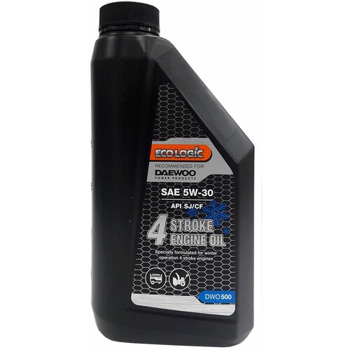 Масло для садовой техники Daewoo Power Products 4 Stroke Winter Oil SAE 5W-30 SJ/CF, 1 л фото