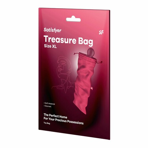 Розовый мешочек для хранения игрушек Treasure Bag XL фото