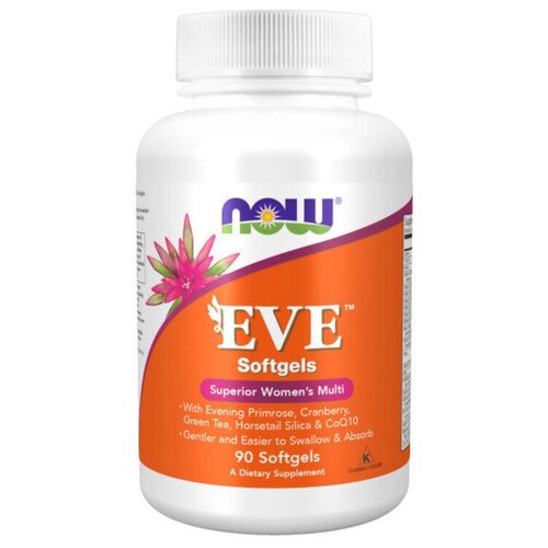 NOW Eve Superior Women's Multi Vitamin, 90 гел. капсул фото