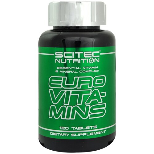 Scitec Nutrition Euro Vita-Mins (120 таб.), 255.4 г, 120 шт. фото