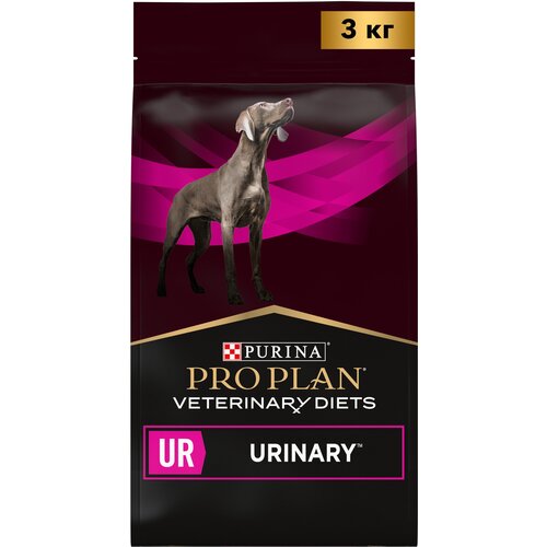 фотография Сухой корм для собак Pro Plan Veterinary Diets Urinary для растворения струвитных камней  3 кг, купить за 6500р