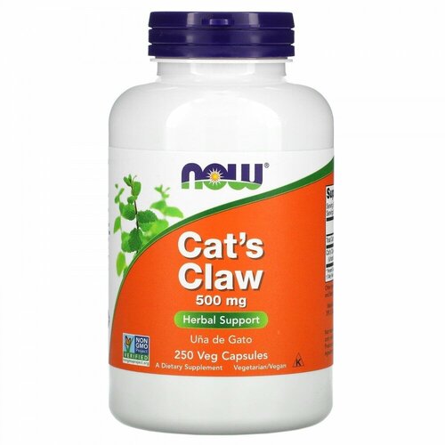 фотография Cat's Claw Extract капс., 250 мл, 200 г, 250 шт., купить за 2749р