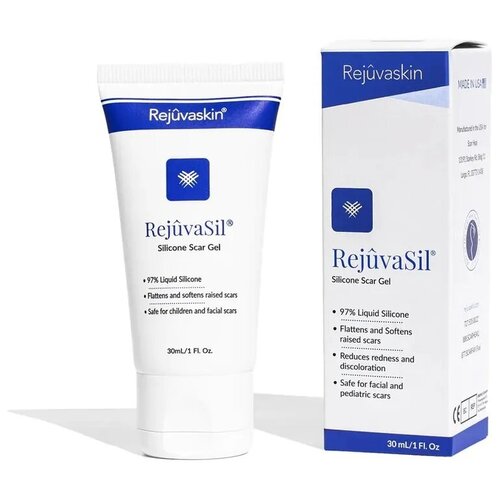 Гель от шрамов и рубцов силиконовый RejuvaSil Silicone Scar Gel, 30 мл фото