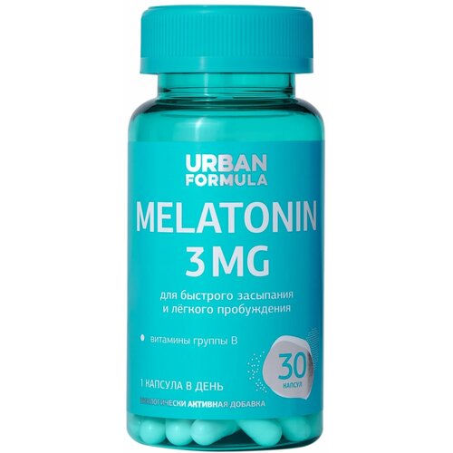 Urban Formula Melatonin / Биологически активная добавка к пище «Гармония сна» 30 кап. по 360 мг фото