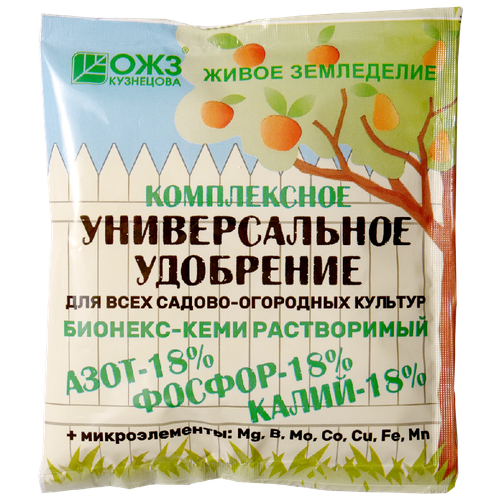 Удобрение БашИнком Бионекс-Кеми для комнатных растений, 0.201 л, 200 г, 1 уп. фото