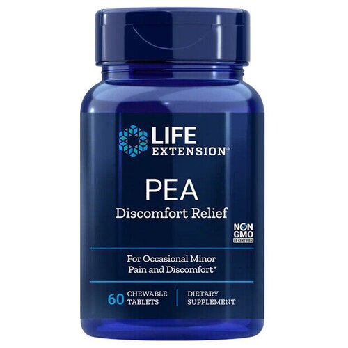 Таблетки Life Extension PEA Discomfort Relief, 100 мл фото