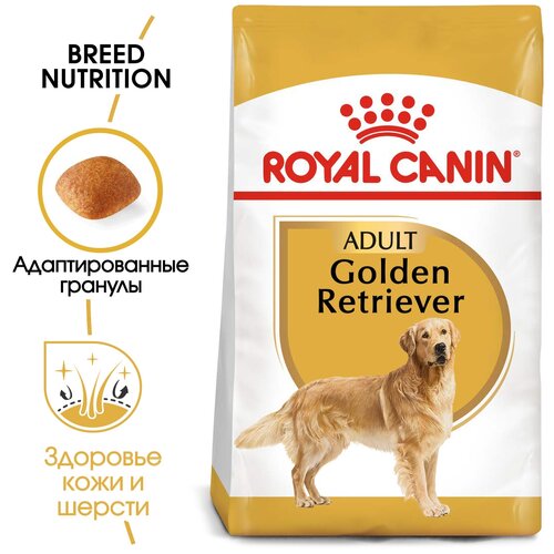 фотография Сухой корм для собак Royal Canin Золотистый ретривер 1 уп. х 2 шт. х 3000 г (для крупных пород), купить за 9350р