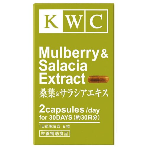 фотография KWC Mulberry & Salacia Extract капс., 150 мл, 150 г, 60 шт., купить за 3100р