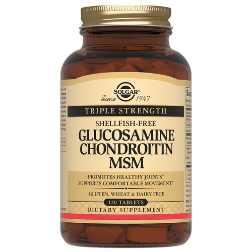 Glucosamine Chondroitin MSM Complex таб., 840 г, 120 шт., нейтральный, 1 уп. фото