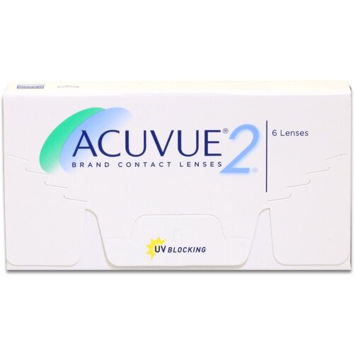 Контактные линзы ACUVUE 2, 6 шт., R 8,7, D +0,5, 1 уп. фото