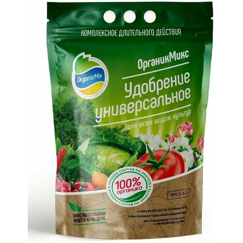 Удобрение Organic Mix Универсальное, 2.8 л, 2800 г, 1 уп. фото