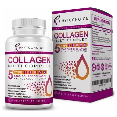 Мультиколагенный комплекс Phytochoice Collagen Multi complex 90 капс фото