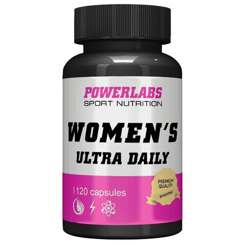 PowerLabs Витамины для женщин WOMEN'S ULTRA DAILY 120 капсул фото