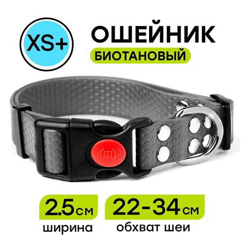 Ошейник из биотана 22-34 см (XS+), 25 мм, Woofy 