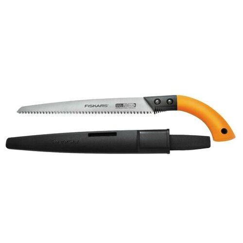 Пила с фиксированным лезвием Fiskars SW84 (1001620 / 123840) в чехле фото