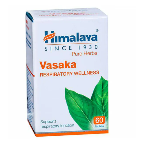 Васака Himalaya Herbals Vasaka - против кашля и респираторных проблем, 60 таб фото