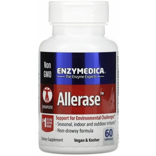 Enzymedica Allerase 60 капсул фото