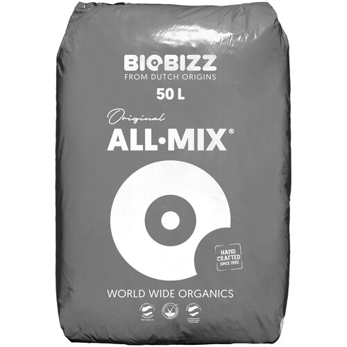 Субстрат BioBizz All-Mix черный, 50 л фото