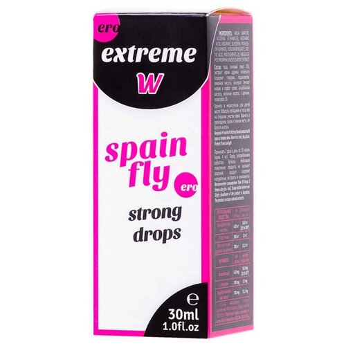 БАД HOT PRODUCTS (UK) Ltd. Extreme W spain fly strong drops капли фл.-капельница, 30 г, 30 мл фото