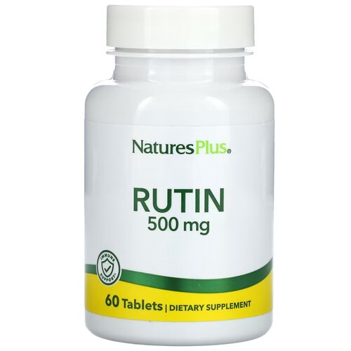 NaturesPlus Rutin (Рутин) 500 мг 60 таблеток (NaturesPlus) фото