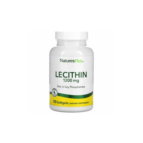 Nature's Plus Lecithin (Лецитин) 1200 мг 90 капсул фото