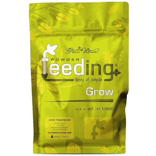 Комплексное удобрение Green House Powder Feeding Grow 500 гр. фото