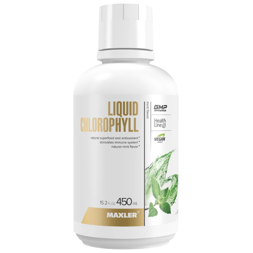 MAXLER Liquid Chlorophyll фл., 450 мл, 450 г, мята фото