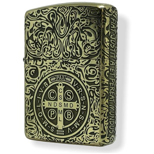 Zippo Зажигалка бензиновая Armor с гравировкой Constantin латунный 1 шт. 1 шт. 50 мл 90 г фото