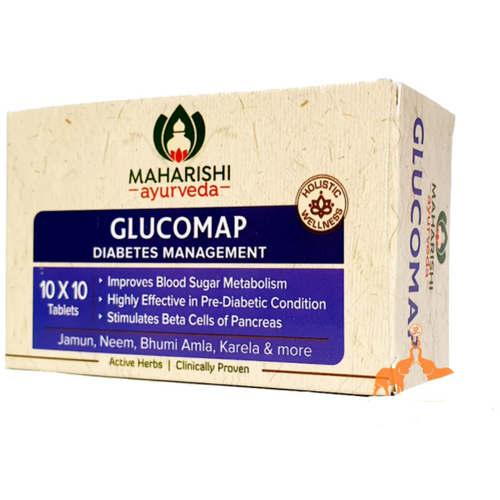 Глюкомап (Glucomap Maharishi Ayurveda), 100 таб – от диабета фото