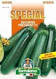 foto Sementi di ortaggi ibride e selezioni speciali ad uso amatoriale in buste termosaldate (80 varietà) (ZUCCHINO PRESIDENT F1), miglior prezzo EUR 8,50, bestseller 2024