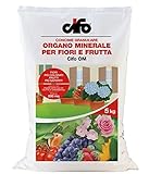 foto CONCIME GRANULARE CIFO OM 5 KG. ORGANO MINERALE PER FIORI E FRUTTA, miglior prezzo EUR 13,89, bestseller 2025