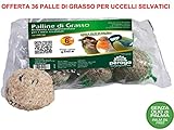 foto 36 Palle di Grasso MANGIME 90GR No Olio di Palma Cibo per Uccelli Selvatici, miglior prezzo EUR 9,99, bestseller 2024