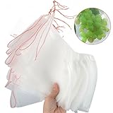 foto lulalula 20PCS Plant Grow bag, biodegradabili a maglia fine, borse piantina vasi di coltivazione piante della pianta da giardino frutta fiore Protect, colore bianco 15,2 x 25,4 cm, miglior prezzo EUR 22,99, bestseller 2024