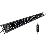 Photo NICREW SkyLED Plus Aquarium Light for Planted Tanks, Full Spectrum Freshwater Fish Tank Light, Light Brightness and Spectrum Adjustable with External Controller, 30-36 Inches, 30 Watts, best price $45.99, bestseller 2024